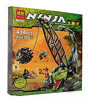 Конструктор Bela Ninja 9761 Разрушительная Машина Фэнгпайе 414 деталей (аналог Lego Ninjago)