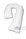 Подушка для беременных "Рогалик" Белая. Однотонные., фото 2