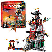 Конструктор Bela Ninja 10528, 70936 Осада Маяка 815 деталей (аналог Lego Ninjago 70594)