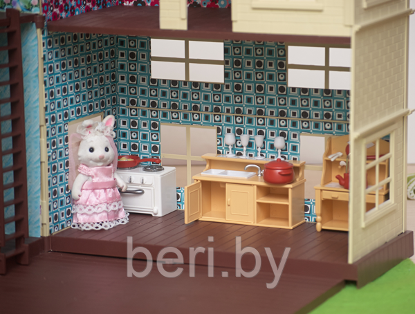 Игровой домик для звер Happy family, домик для кукол арт. 012-10 (аналог Sylvanian families) - фото 6 - id-p54129737