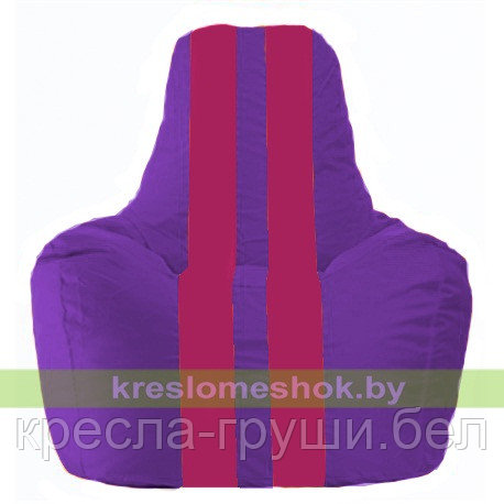 Кресло мешок Спортинг фиолетовый - лиловый С1.1-68, фото 2
