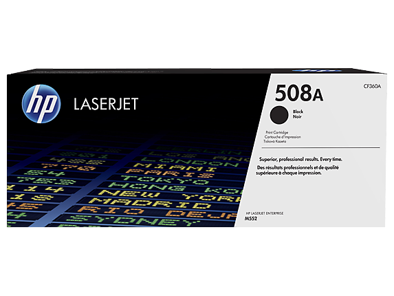 Картридж 508A/ CF360A (для HP Color LaserJet M552/ M553/ M577) чёрный