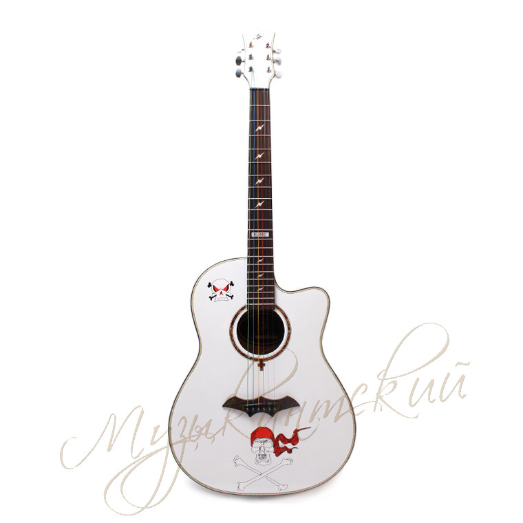 Гитара акустическая Swift Horse KL-390C/WH - фото 1 - id-p54178923