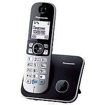 Радиотелефон Panasonic KX-TG 6811 Чёрный-серебристый