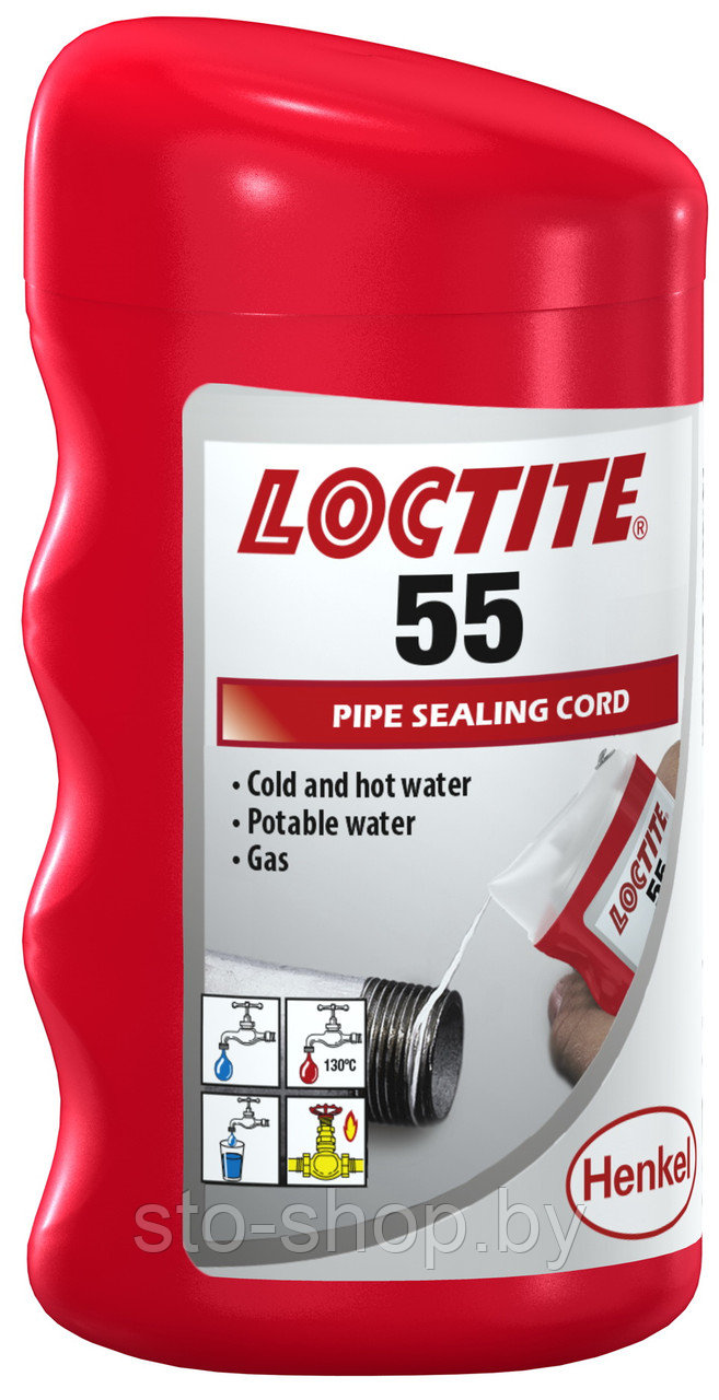 Loctite 55 160м Герметизирующая тефлоновая нить PTFE - фото 1 - id-p54195862