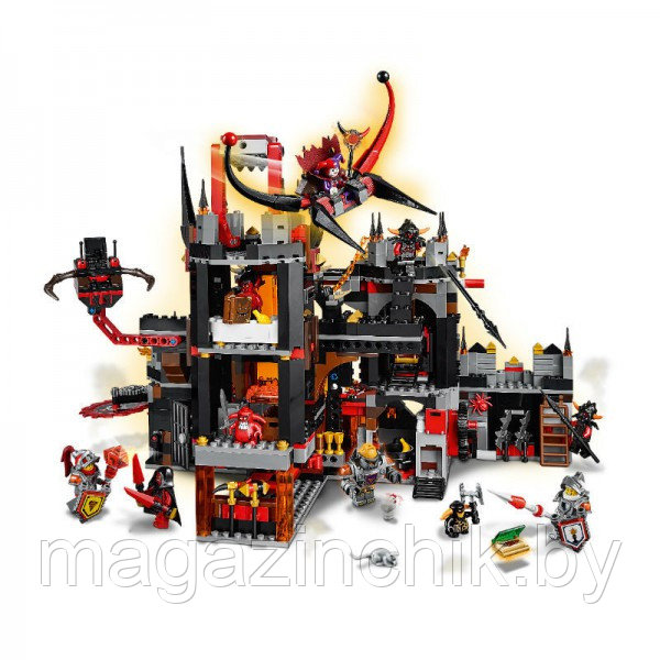 Конструктор Nexo Knights Нексо Рыцари 10521 Вулканическое логово Джестро, 1229 дет., аналог LEGO 70323 - фото 4 - id-p54224488