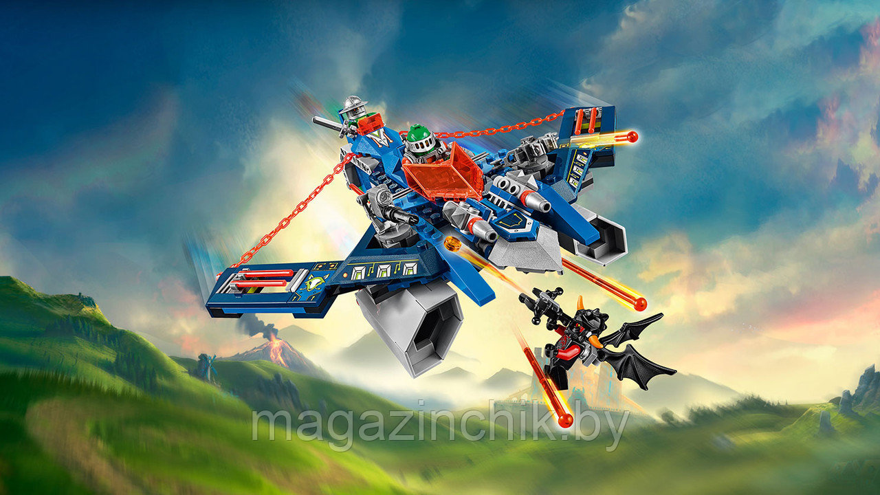 Конструктор Nexo Knights Нексо Рыцари 10517 Аэро-арбалет Аарона 318 дет., аналог LEGO 70320 - фото 4 - id-p54238142