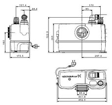 Канализационная установка Grundfos Sololift 2 WC-1 артикул 97775314, фото 2