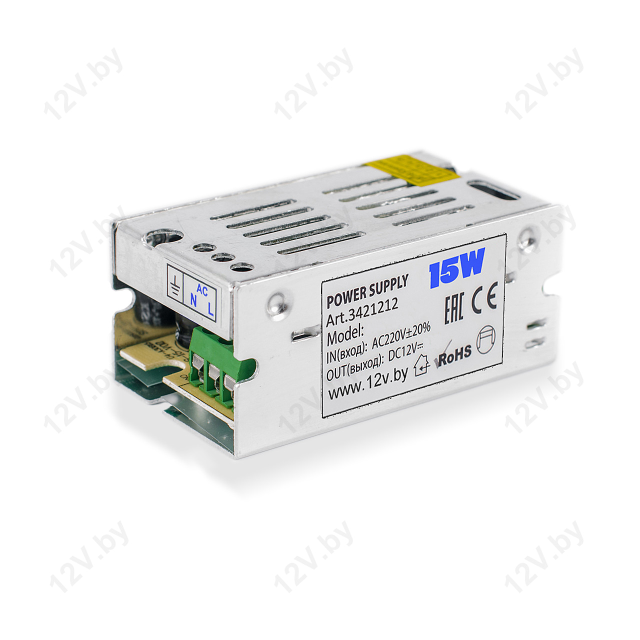 Блок питания 15W 12V IP20 [S]