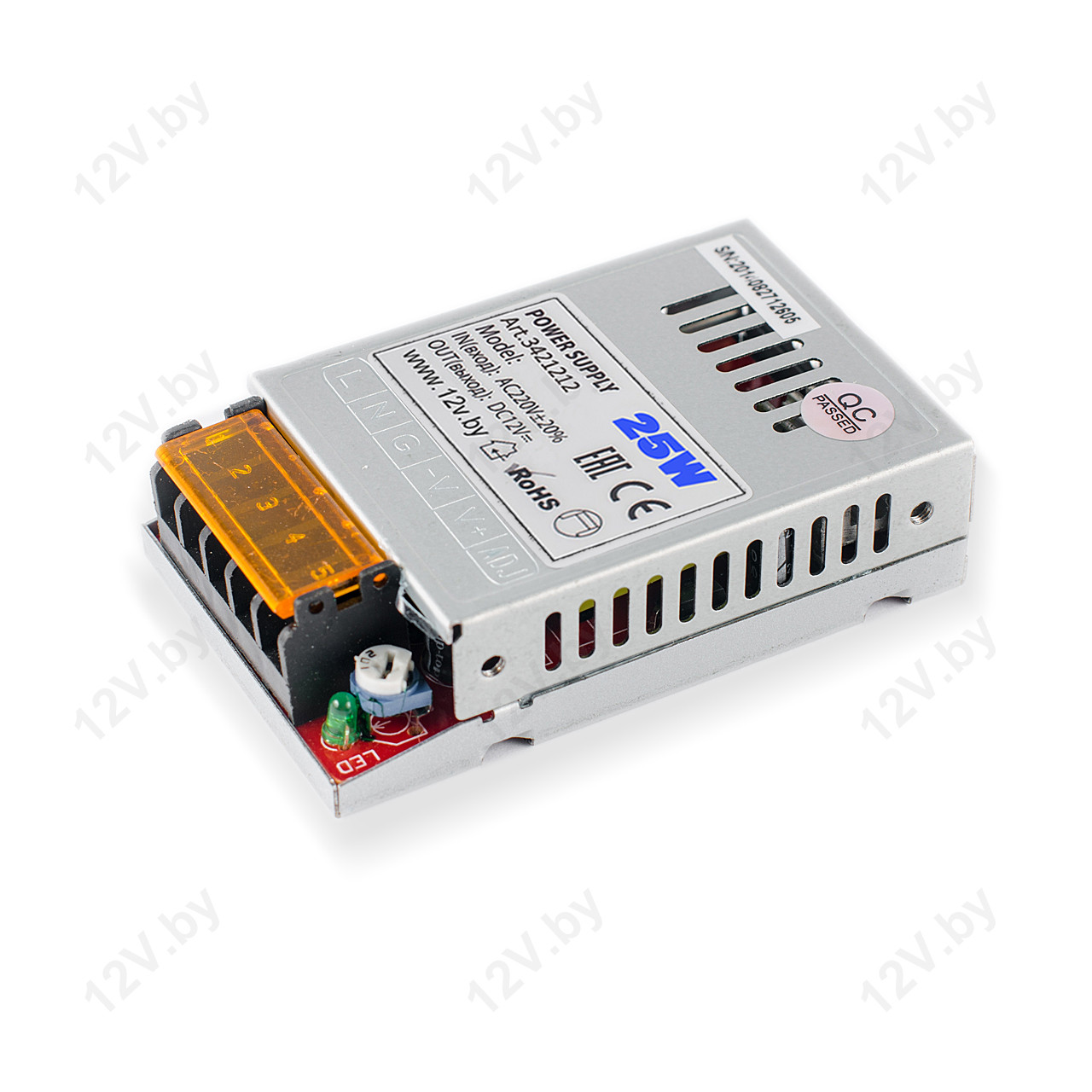 Блок питания 24W 12V IP20 Компактный [S]