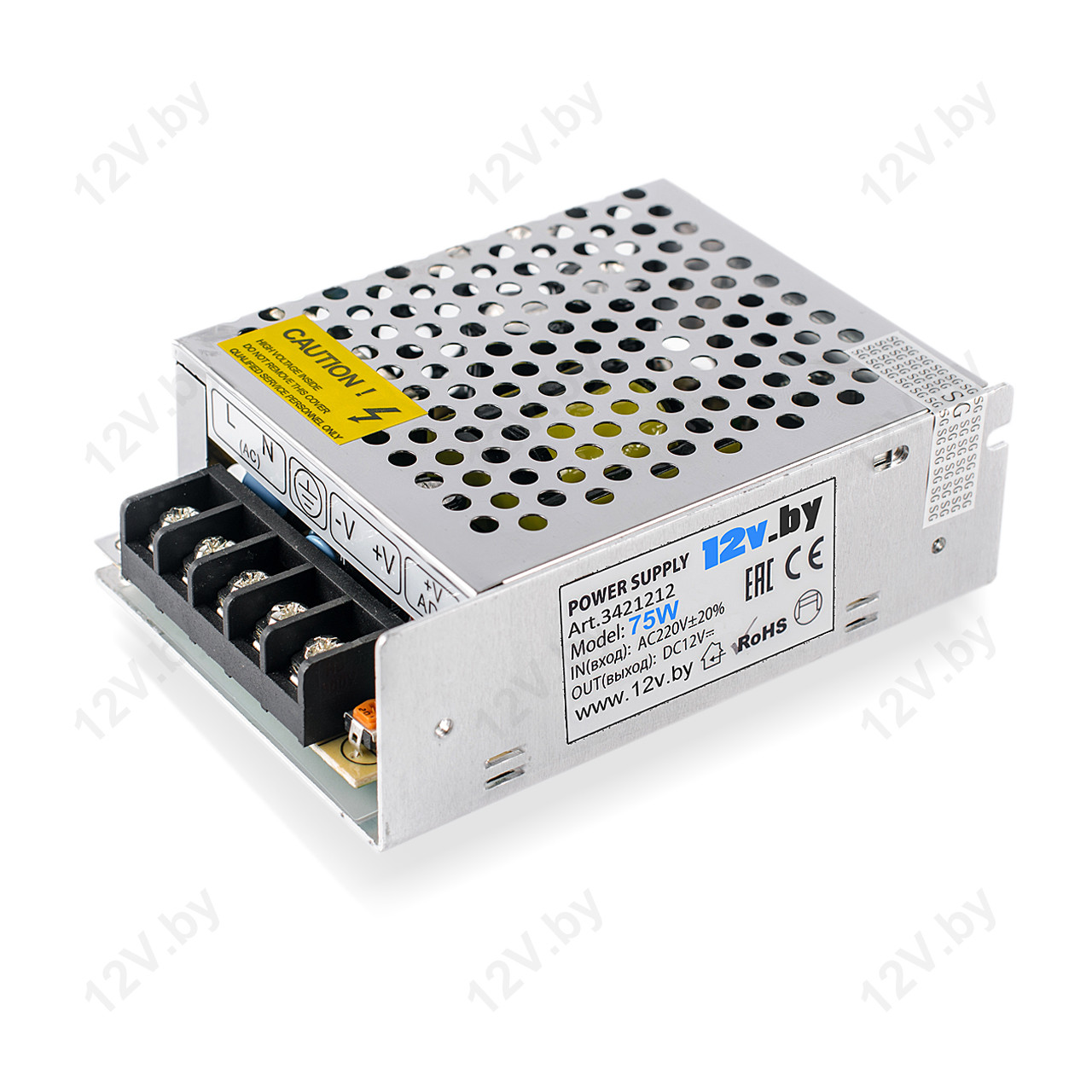 Блок питания 75W 12V IP20 [S]