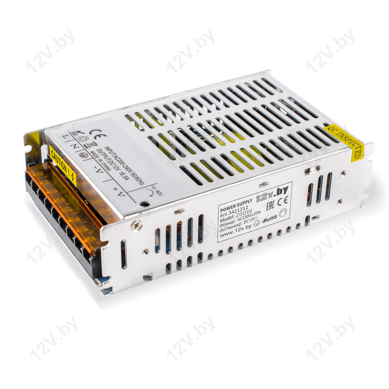 Блок питания 12V 200W IP20 [S] - фото 1 - id-p54264131