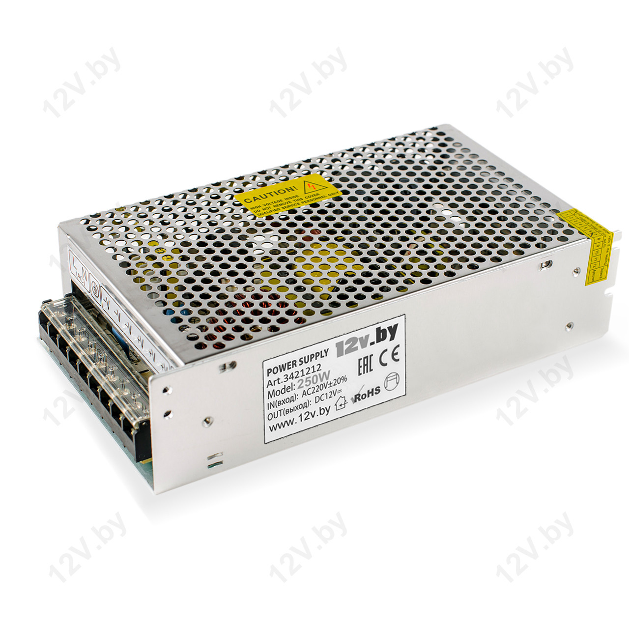 Блок питания 12V 250W IP20 [S] - фото 1 - id-p54264712