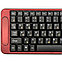 Беспроводной набор клавиатура + оптическая мышь Dialog Katana KMROK-0318U Red, фото 3