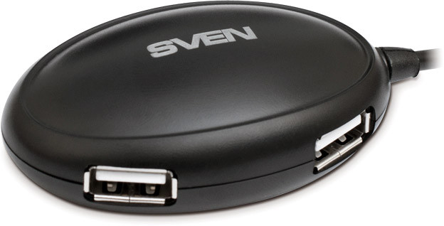 USB-хаб SVEN HB-401 Black - фото 1 - id-p22325634