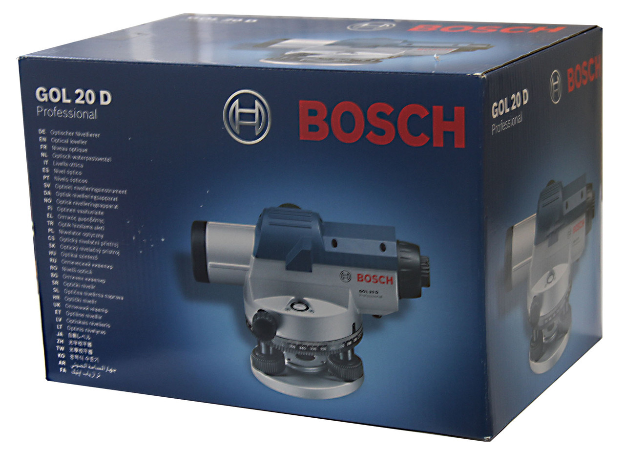 Нивелир оптический Bosch GOL 20 D - фото 8 - id-p54285457