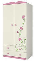 Шкаф для одежды Розалия Ш90-2Д1 (мебель-неман)
