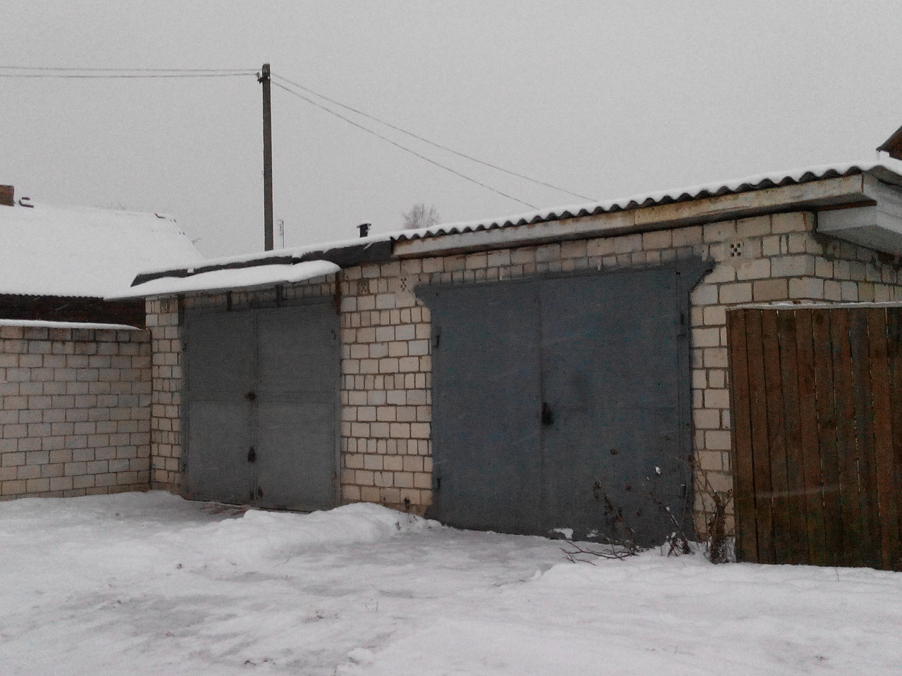 Проект гаража в Дзержинске - фото 1 - id-p54312274