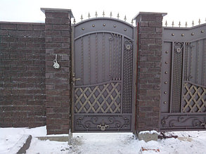 Ворота с калиткой для Натальи Федоровны  3