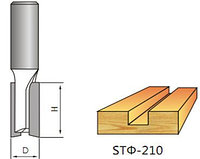 СТФ-1003 Фреза пазовая прямая 8х20х50