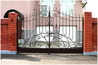 Ворота распашные, фото 1