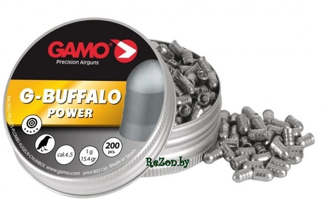 Свинцовые пули 4.5 мм "Gamo G-Buffalo" (200 шт) 1 г