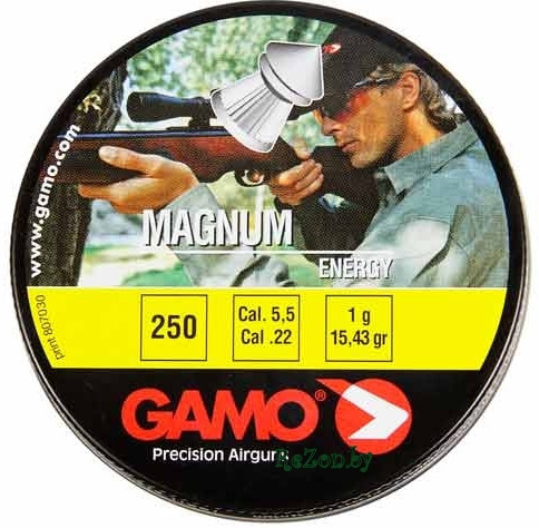 Свинцовые пули 5.5 мм "Gamo Magnum" (250 шт) 1 г
