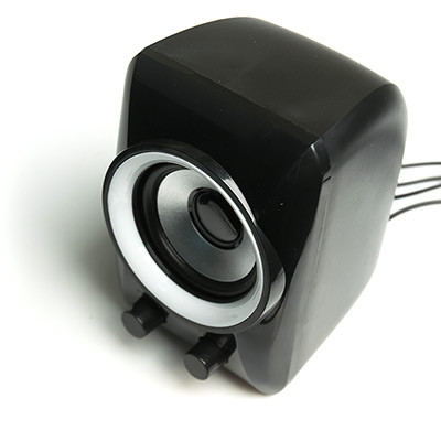 Компактная акустическая стереосистема с питанием от USB Dialog AC-202UP Black-White - фото 3 - id-p54343488