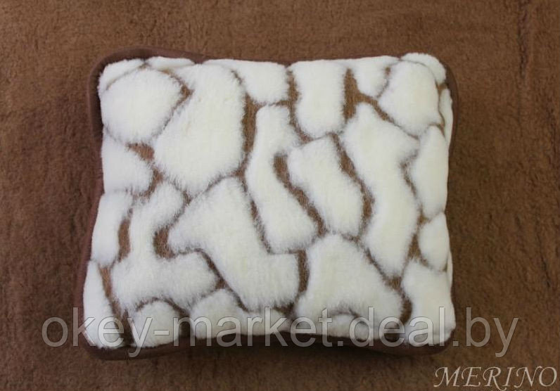 Шерстяное одеяло KASHMIR Жираф двухслойное. Размер 160х200 - фото 3 - id-p54367302