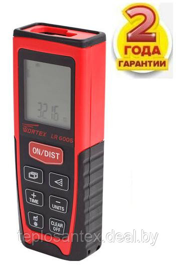 Дальномер лазерный WORTEX LR 6005 в коробке (0.05 -60 м, +/- 1.5 мм) в Гомеле