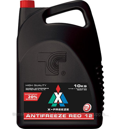 АНТИФРИЗ X-FREEZE RED 10кг, фото 2