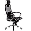 Компьютерное кресло МЕТТА САМУРАЙ S 2 c 3D поголовником , SAMURAI S2 CH ткань (сетка черная), фото 2