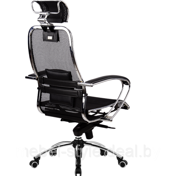 Компьютерное кресло МЕТТА САМУРАЙ S 2 c 3D поголовником , SAMURAI S2 CH ткань (сетка черная) - фото 5 - id-p54370716