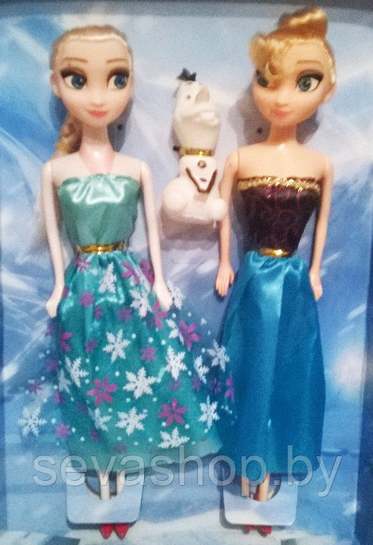 Набор кукол Анна и Эльза c Олафом "Холодное сердце" Frozen