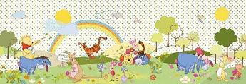 Фотообои Komar Disney для детской комнаты Winnie Beautiful Day