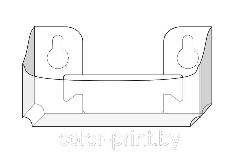 Подставка под визитки настенная - фото 1 - id-p54395962