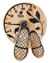Термометр "Лапти" для бани и сауны