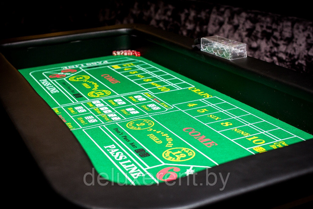 Аренда стола Craps (Кости) для выездного казино - фото 1 - id-p54125571