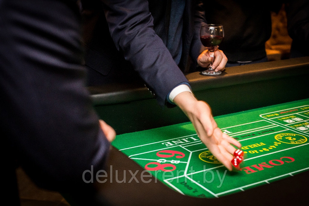 Аренда стола Craps (Кости) для выездного казино - фото 2 - id-p54125571