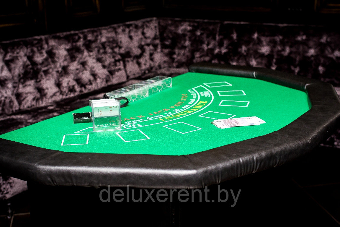 Аренда стола Блэк-Джек для выездного казино - фото 2 - id-p54125581