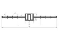 ГИДРОШПОНКА ПВХ 320 мм для деф.швов 50 мм