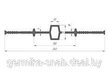 ГИДРОШПОНКА ПВХ 240мм для деф.швов 20 мм