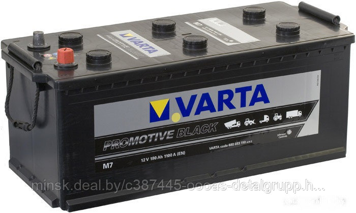 Аккумулятор VARTA Promotive BLACK 180 Ah - 680 033 110, фото 2
