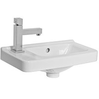 УМЫВАЛЬНИК МИНИ JIKA CUBITO 45X25 С ОТВ. СЛЕВА 8114230001051 УМЫВАЛЬНИК МИНИ JIKA CUBITO 45X25 С ОТВ. СЛЕВА