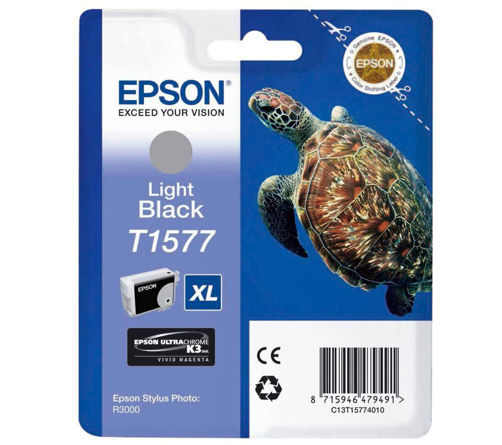 Картридж T1577/ C13T15774010 (для Epson Stylus Photo R3000) серый