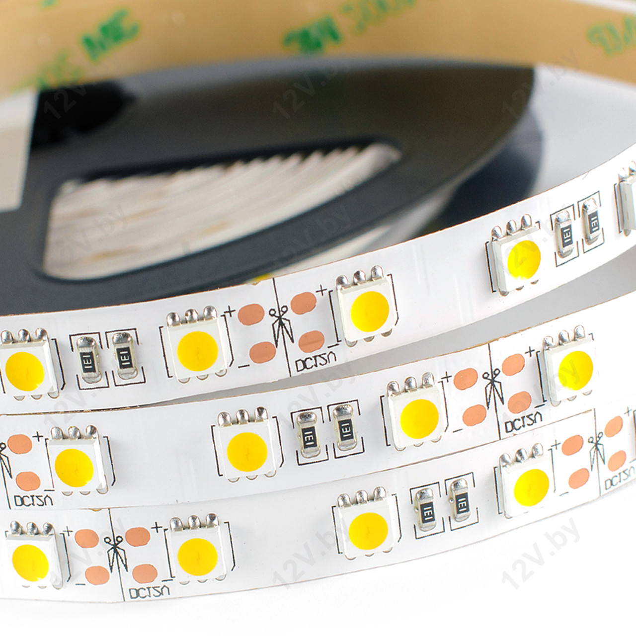 Светодиодная лента SMD 5050 60LED/m IP33 12V Белый нейтральный [S] - фото 2 - id-p52514966