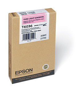 Картридж T6036/ C13T603600 (для Epson Stylus Pro 7880/ 9880) светло-пурпурный