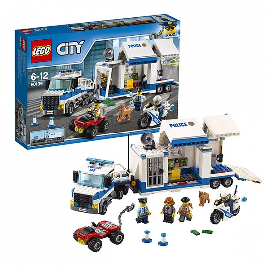 Конструктор Лего 60139 Мобильный командный центр Lego City