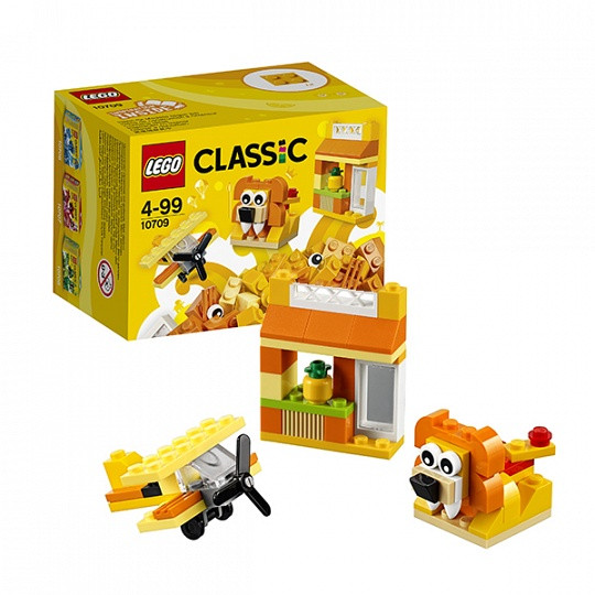 Конструктор Лего 10709 Оранжевый набор для творчества Lego Classic