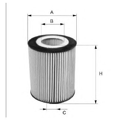 Фильтр масляный двигателя Filtron OE 648/5 - фото 1 - id-p54519641